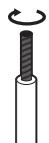 SHERWOOD SH-RX4508 - Branchement des fils des enceintes - 1