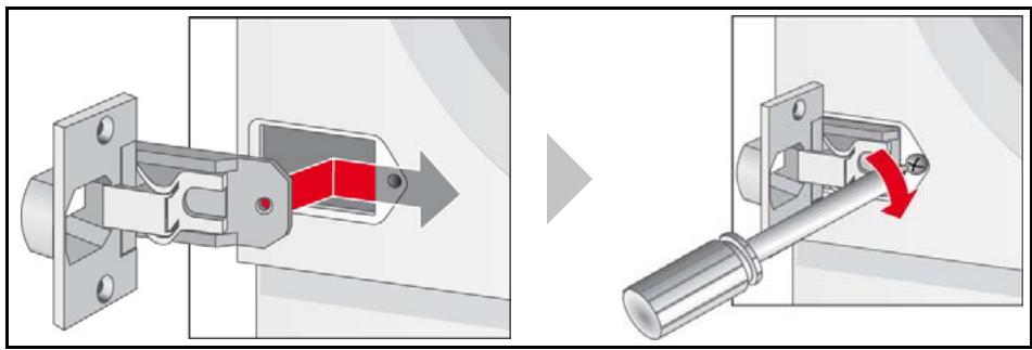 NEFF V6540X1EU - Montage des charnières de porte sur le lave-linge séchant - 1