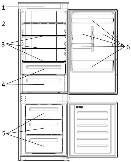 HAIER HBW5719E - DESCRIEREA PRODUSULUI - 1