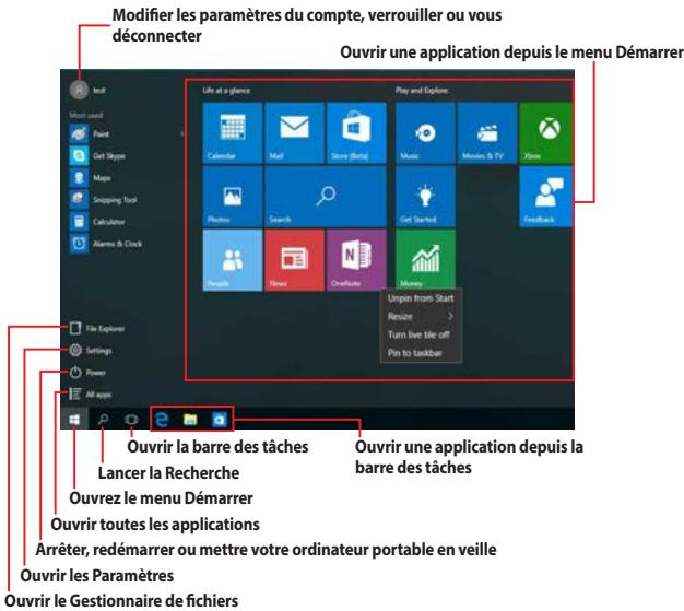 VIVO TP412FA - Menu démarrer - 1