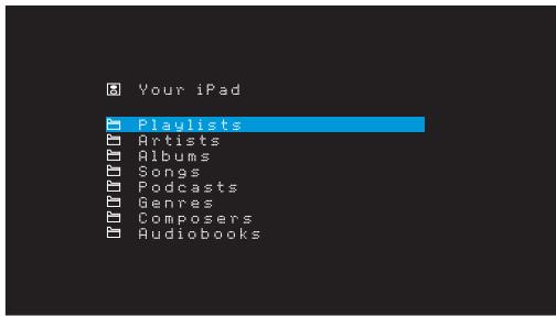 HARMAN KARDON AVRI71 - Utilisation d'un ipod/phone/ipad - 1