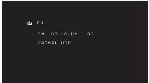 HARMAN KARDON AVRI71 - Écoute de la radio FM et de la radio AM - 1