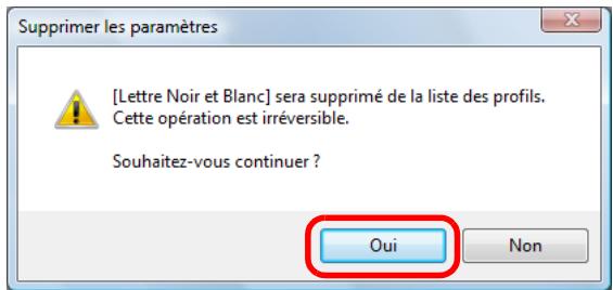 FUJIFILM SCAN SNAP IX500 - Cliquez sur le bouton oui. - 1