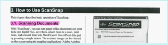 FUJIFILM SCAN SNAP IX500 - Conseil - 1