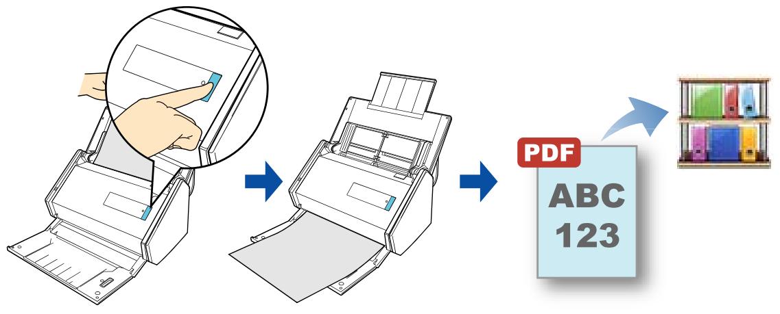 FUJIFILM SCAN SNAP IX500 - Enregistrer des données dans rack2-filer smart - 1