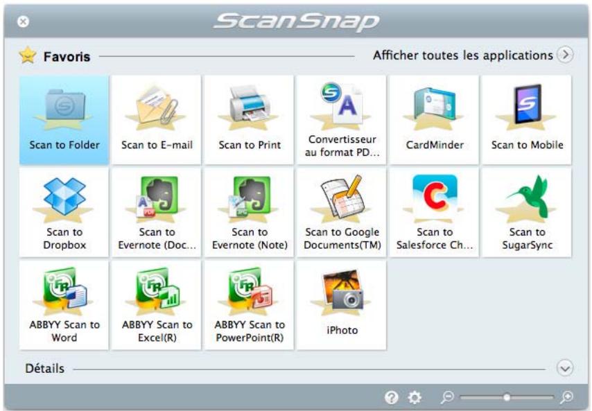 FUJIFILM SCAN SNAP IX500 - Appuyez sur la touche [scan] du scansnap pour démarrer la numérisation. - 1