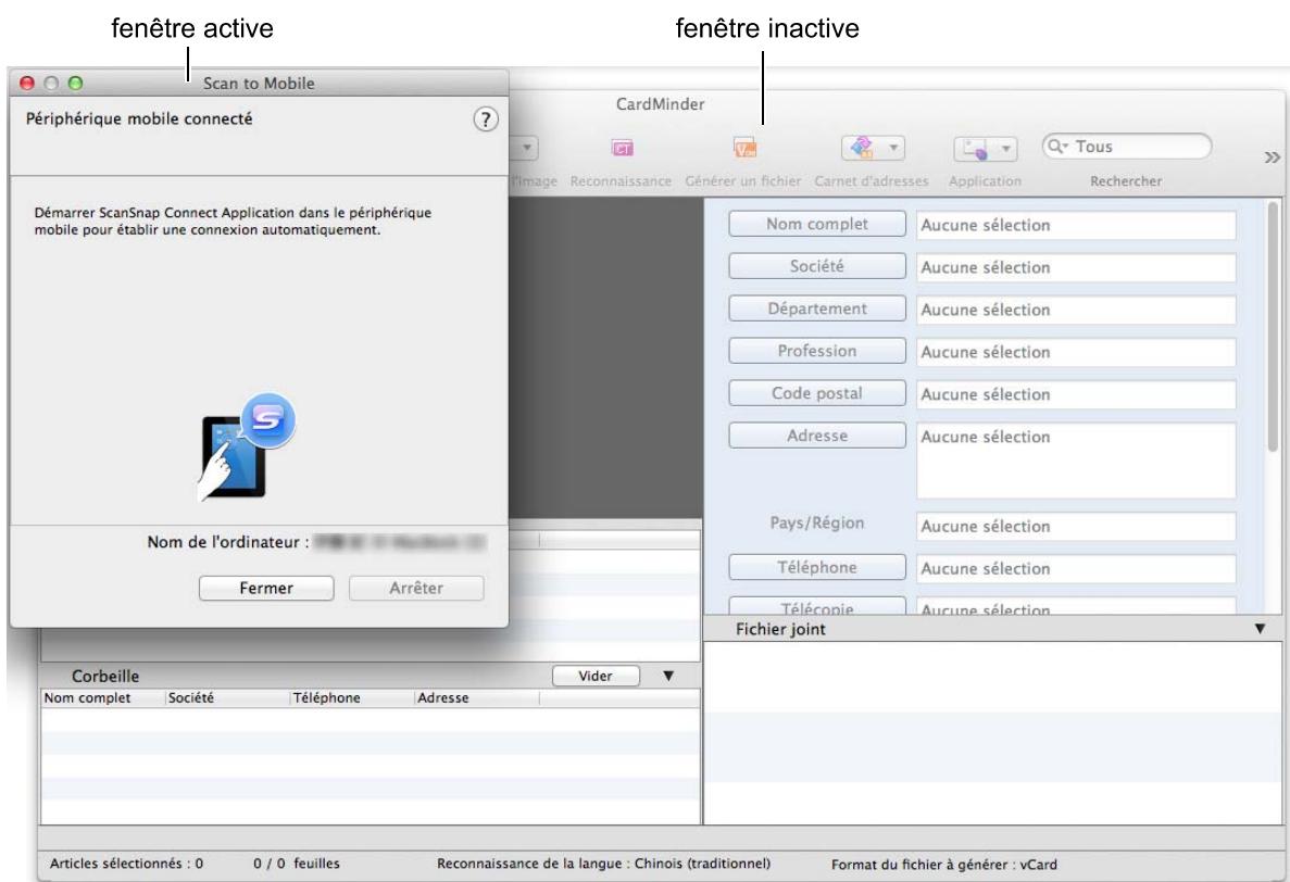 FUJIFILM SCAN SNAP IX500 - Lien automatique avec des applications - 1