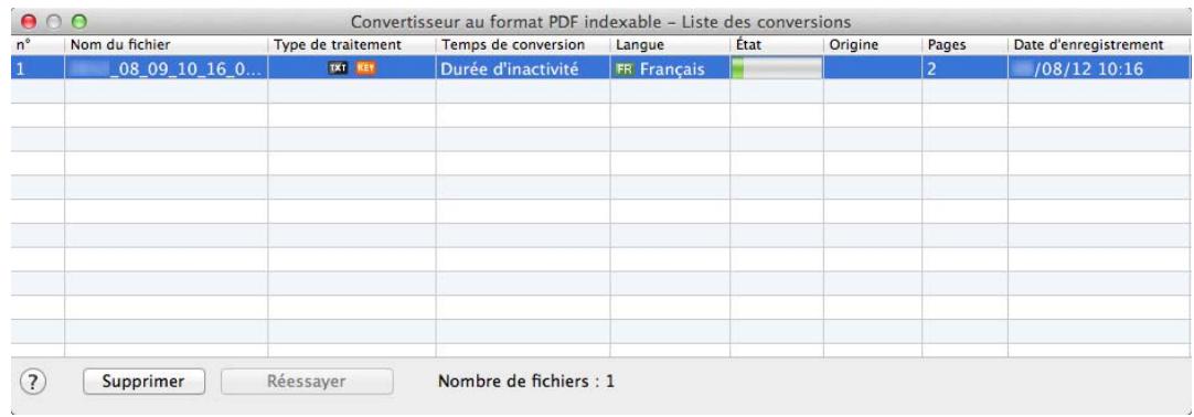 FUJIFILM SCAN SNAP IX500 - Sélectionnez le fichier que vous souhaitez convertir en fichier PDF indexable puis cliquez sur le bouton ouvrir. - 1