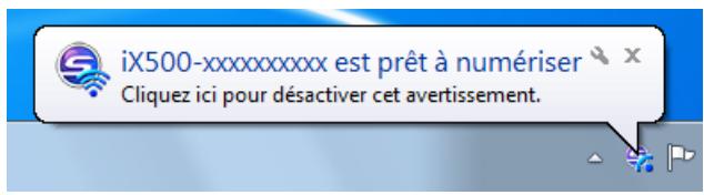 FUJIFILM SCAN SNAP IX500 - Lorsque le scansnap est allumé - 2