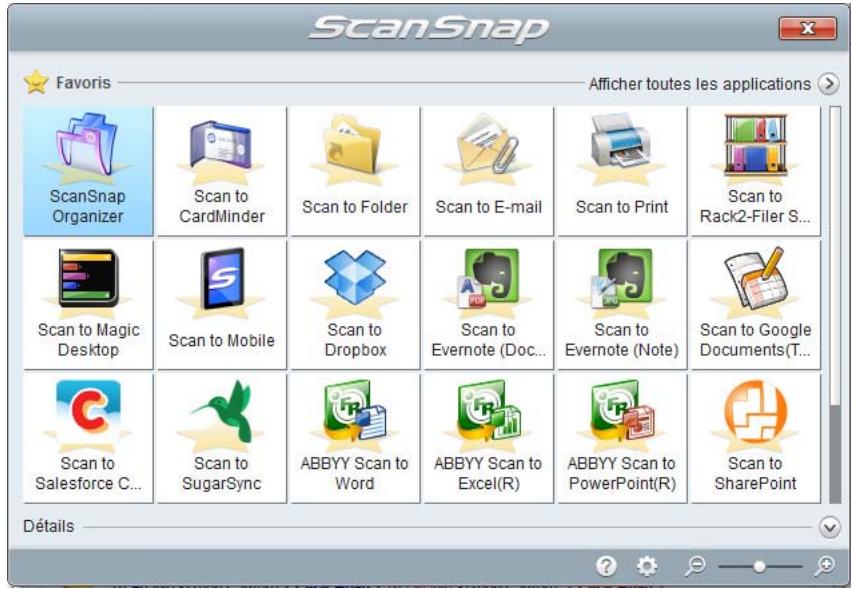 FUJIFILM SCAN SNAP IX500 - Appuyez sur la touche [scan] du scansnap pour démarrer la numérisation. - 1