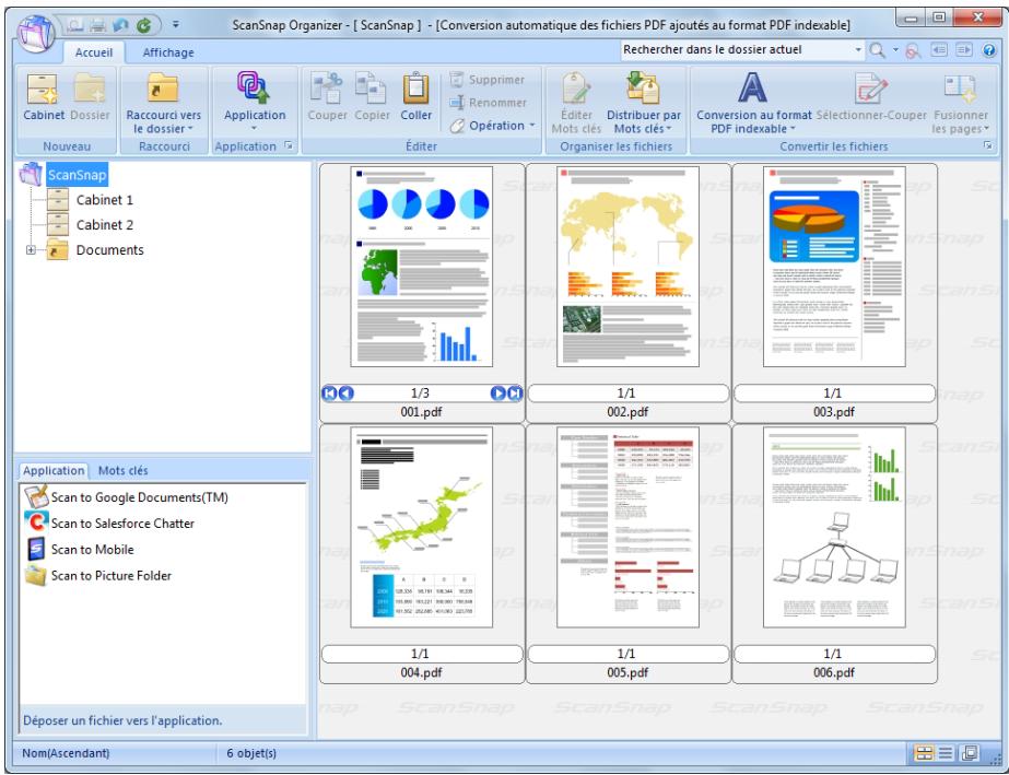 FUJIFILM SCAN SNAP IX500 - Appuyez sur la touche [scan] du scansnap pour démarrer la numérisation. - 1