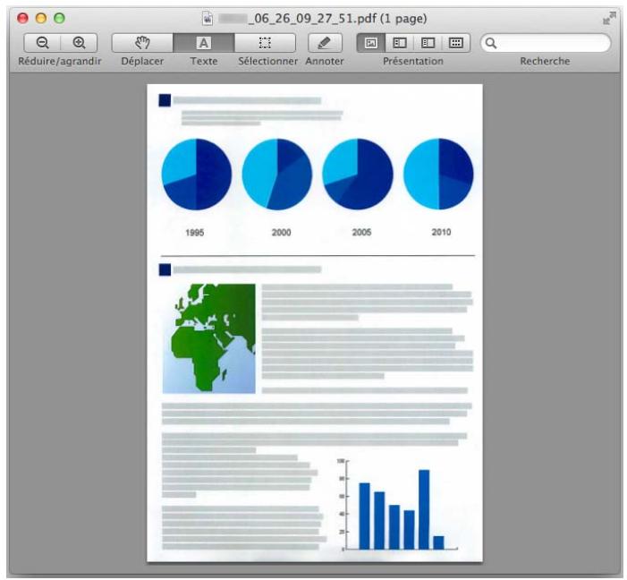 FUJIFILM SCAN SNAP IX500 - Appuyez sur la touche [scan] du scansnap pour démarrer la numérisation. - 1