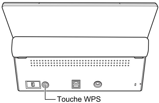 FUJIFILM SCAN SNAP IX500 - Allumez l'interrupteur wi-fi situé au dos du scansnap. - 2