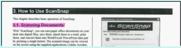 FUJIFILM SCAN SNAP IX500 - Conseil - 1