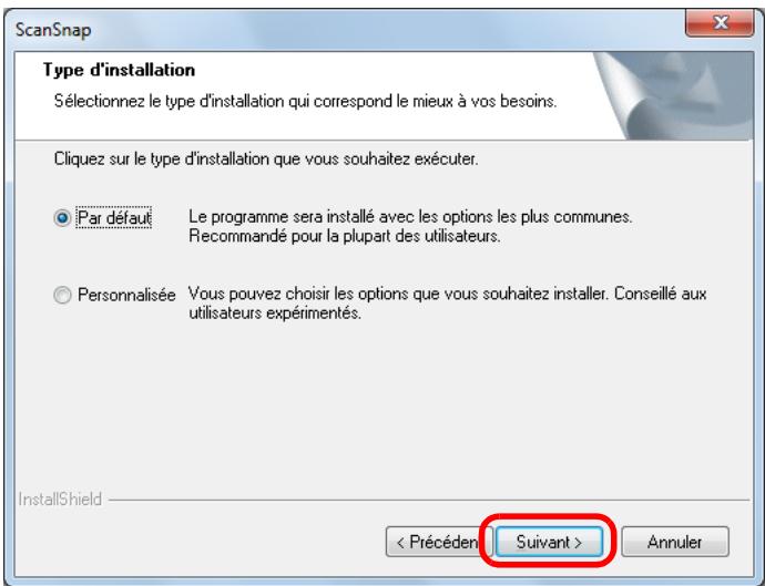 FUJIFILM SCAN SNAP IX500 - Cliquez sur le bouton suivant. - 1