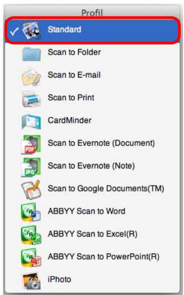 FUJIFILM SCAN SNAP IX500 - Sélectionnez paramètres dans le menu de scansnap manager. - 2