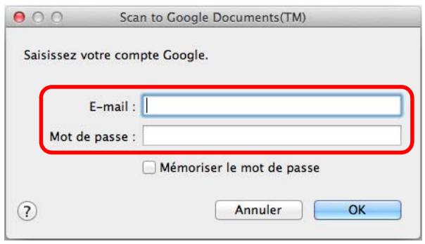 FUJIFILM SCAN SNAP IX500 - Cliquez sur l'icône scan to google documents(tm) - 2