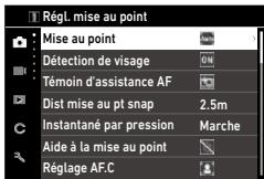 RICOH PHOTONUM.COMPACTGR II STREET EDITION - Appuyez sur MENU. - 1