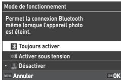 RICOH PHOTONUM.COMPACTGR II STREET EDITION - Raccordement à un dispositif de communication via bluetooth® - 1