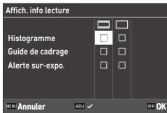 RICOH PHOTONUM.COMPACTGR II STREET EDITION - Réglement des informations apparaissant pendant la prise de vue/lecture - 2