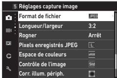 RICOH PHOTONUM.COMPACTGR II STREET EDITION - Réglages de capture d'image - 1