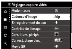 RICOH PHOTONUM.COMPACTGR II STREET EDITION - Réglages de capture de vidéo - 1