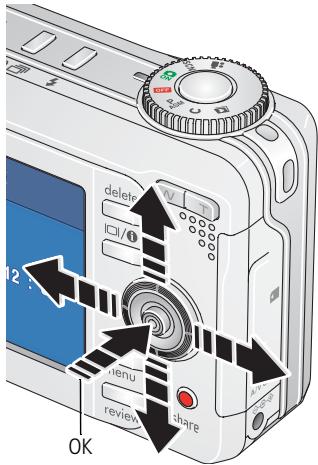 KODAK EasyShare - Réglage initial de la langue, de la date et de l'heure - 1