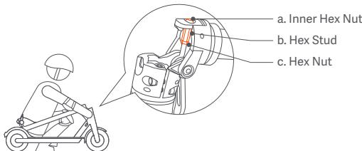 Xiaomi MiScootPro2 - Adjust the handlebar - 1