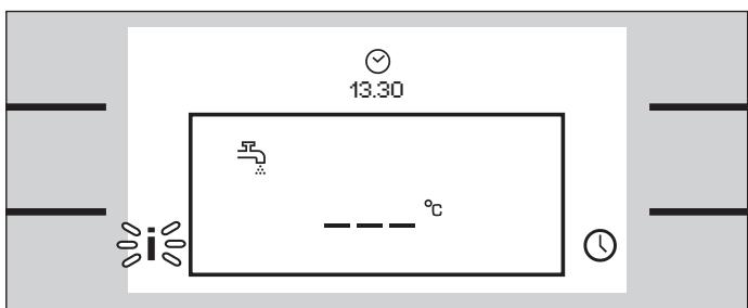 GAGGENEAU BS 275-111 - L'appareil n'est pas alimenté en eau. - 1
