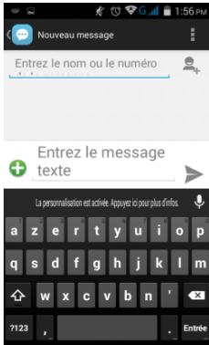 HAIER PHONE W717 NOIR - Clavier intelligent - 1