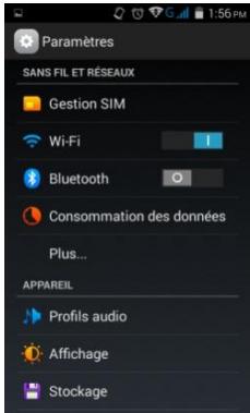 HAIER PHONE W717 NOIR - Wi-Fi direct - 1