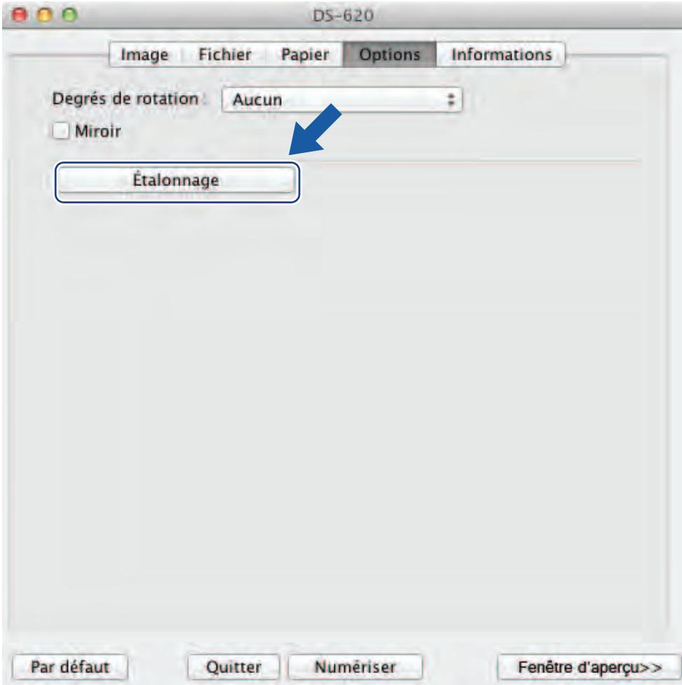 BROTHER DS720D - Étalandage via un logiciel (macintosh) - 2