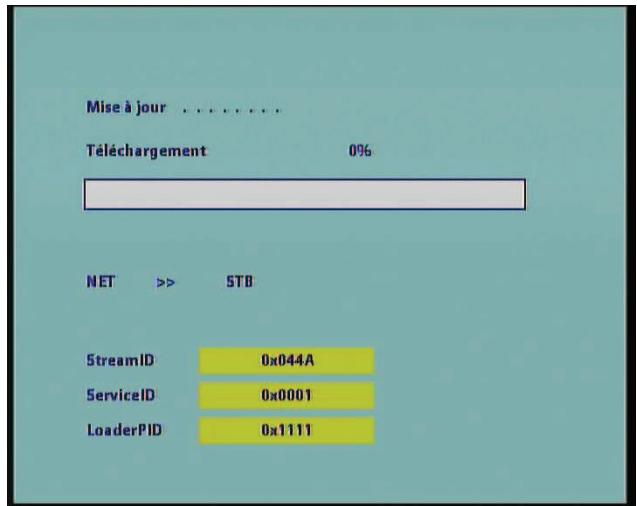 VISIOSAT TVS 7600 TNTSAT - VII) mise à jour logicielle - 2