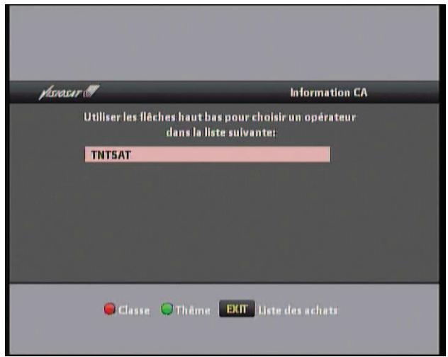 VISIOSAT TVS 7600 TNTSAT - V.4.4 menu carte - 4