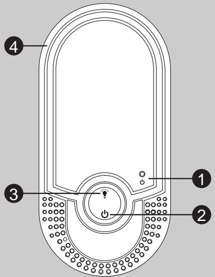 MOTOROLA MBP8 PLUG N GO - Présentation de l'unité bébé - 1
