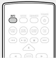 DENON D-F109N BKBK - Pendant la lecture, appuyez sur INFO. - 1