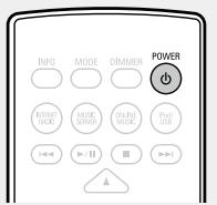 DENON D-F109N BKBK - Mise sous tension - 1