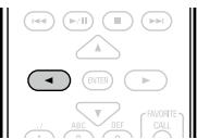 DENON D-F109N BKBK - Pour quitter la lecture à distance - 1