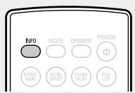 DENON D-F109N BKBK - Pendant la lecture, appuyez sur INFO. - 1
