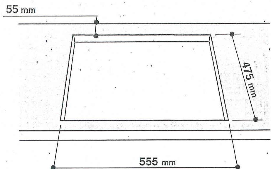 SCHOLTES TV 65 SCOD - Installation des tables à encastrer - 2