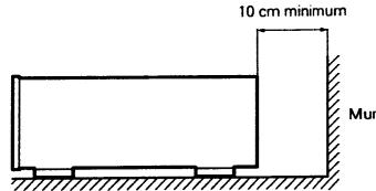 DENON AVC-A1SE - Precautions d'installation - 2