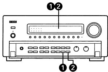 DENON AVC-A1SE - Enregistrement d'une source autre que celle en cours de lecture (mode REC OUT) - 3