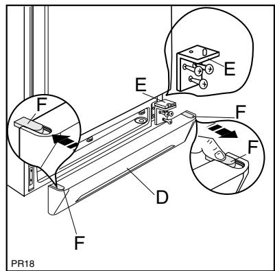 FAURE FRD2288AW - Pour changer le sens d'ouverture des portes - 3