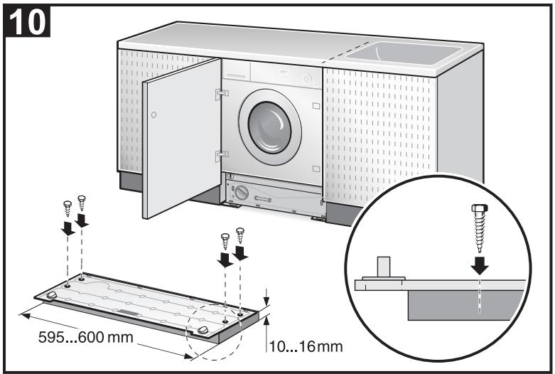 SMEG LSTZ147 - Application de la plinthe - 15