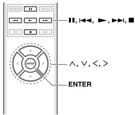 ONKYO C700OR - Sélection de fichiers en mode navigation - 2