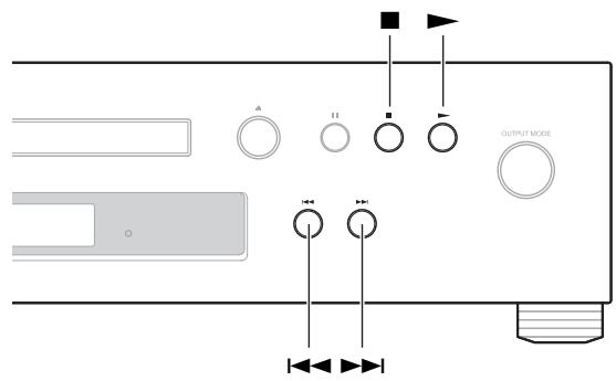 ONKYO C700OR - Sélection de fichiers en mode navigation - 1
