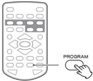 TEAC CR-H101 - Maintenez pressée la touche PROGRAM. - 1