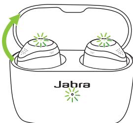 JABRA ELITE85TBLACKTW - État de l'écouteur-bouton - 2