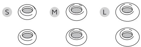 JABRA ELITE85TBLACKTW - Changer les embouts eargels - 1