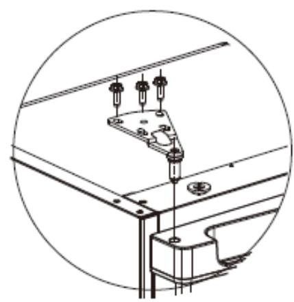 DARTY R41T141BE - Door reversal instructions - 6